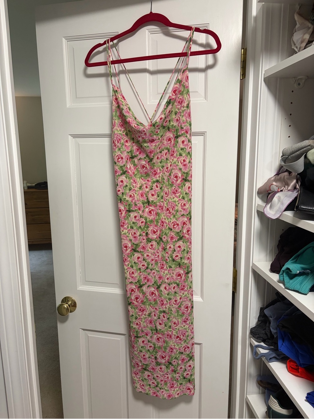 VILA Floral Slip Dress NWOT